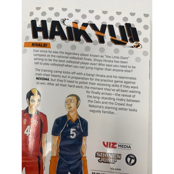 Haikyu Volume 4 Manga Viz Media Shoen Jump Book - Picture 4 of 8